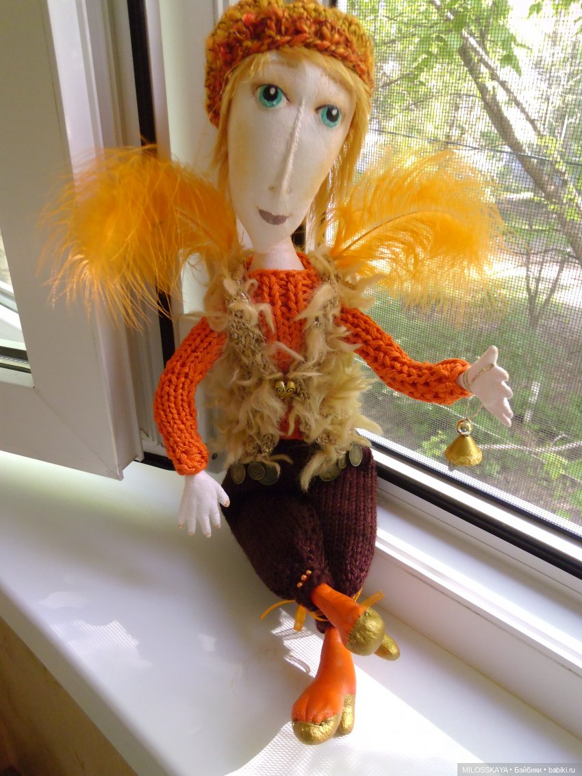 Моё ангельское прошлое | Бэйбики Моё ангельское прошлое — Авторские текстильные куклы: Вальдорфские (фото 4)