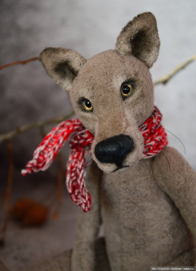 Придёт серенький волчок — Авторские мишки Тедди и друзья: фото (фото 6)