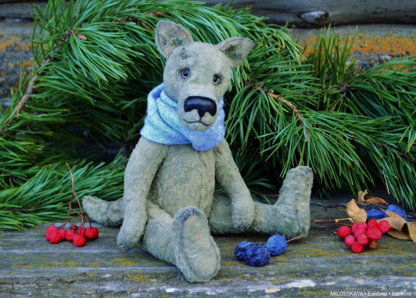 Придёт серенький волчок — Авторские мишки Тедди и друзья: фото (фото 10)
