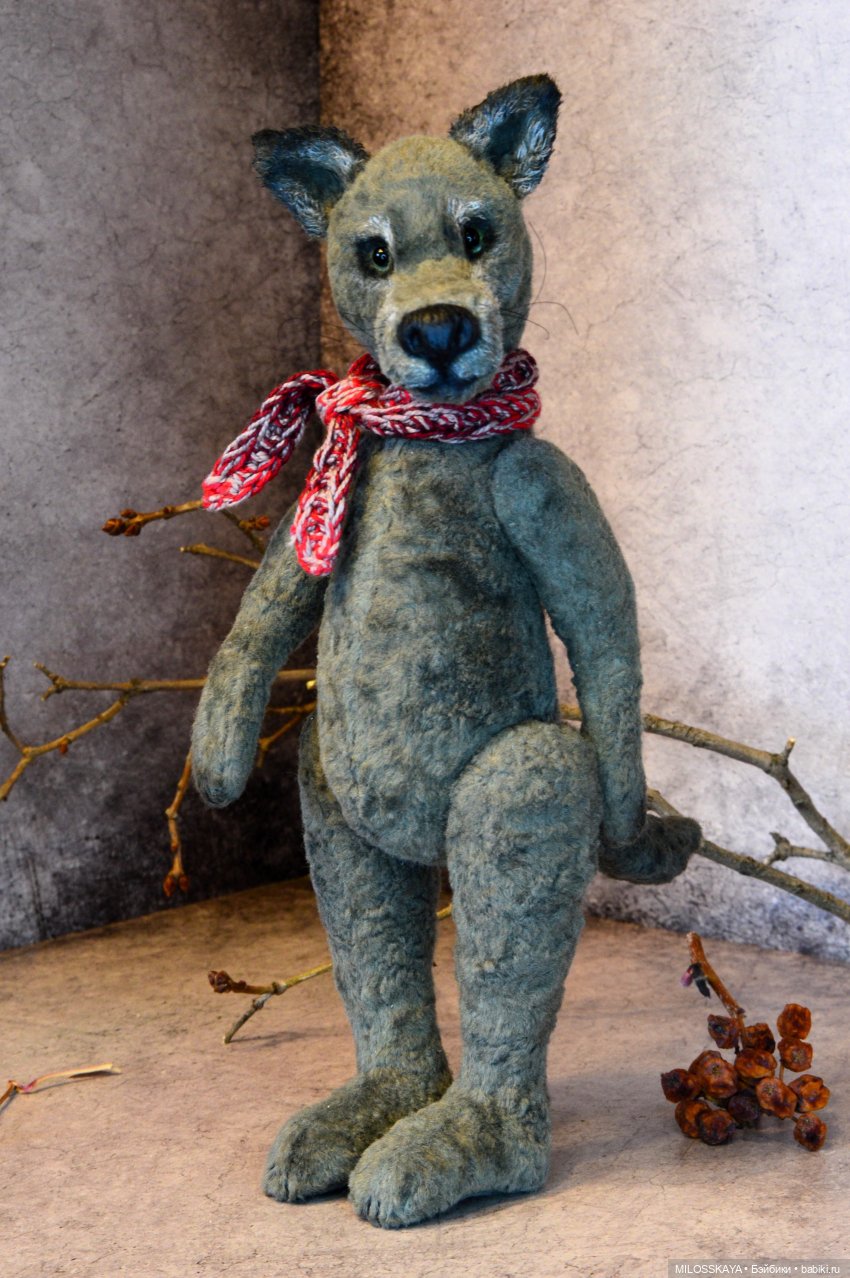 Придёт серенький волчок — Авторские мишки Тедди и друзья: фото (фото 3)