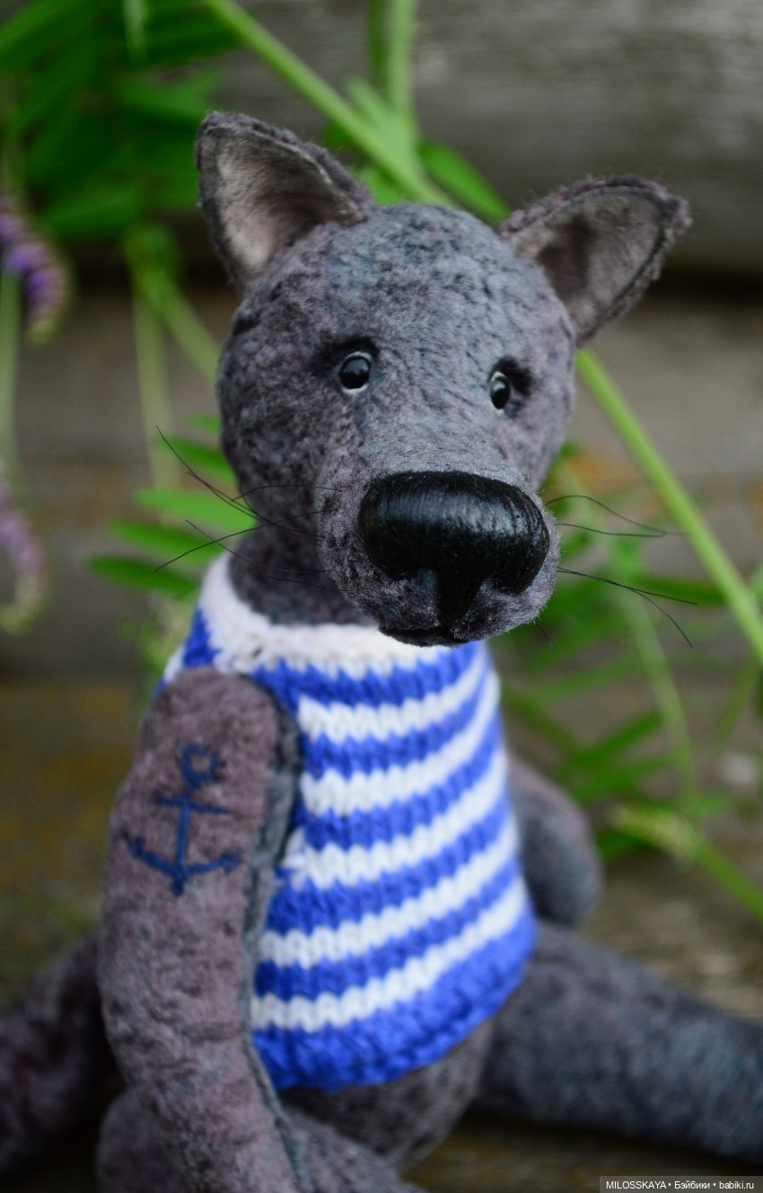 Придёт серенький волчок — Авторские мишки Тедди и друзья: фото (фото 9)