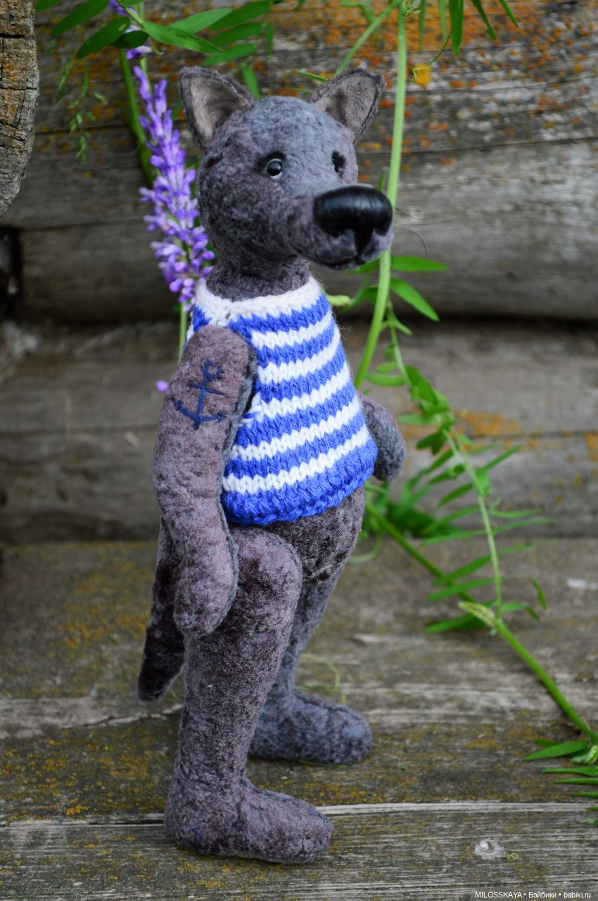 Придёт серенький волчок — Авторские мишки Тедди и друзья: фото (фото 7)