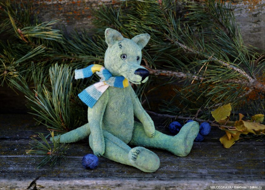 Придёт серенький волчок — Авторские мишки Тедди и друзья: фото (фото 5)