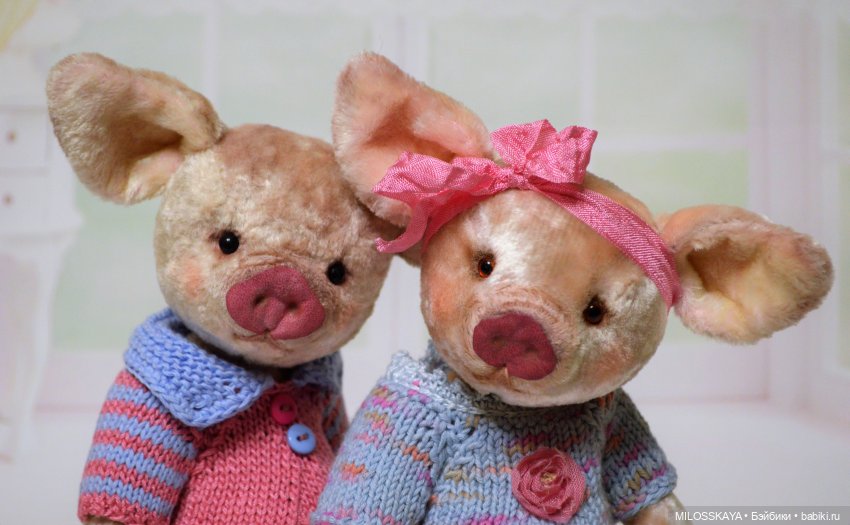 Соня и Сеня — Авторские мишки Тедди и друзья: фото (фото 2)