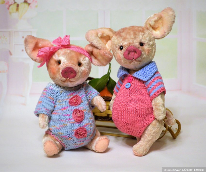 Соня и Сеня — Авторские мишки Тедди и друзья: фото (фото 4)