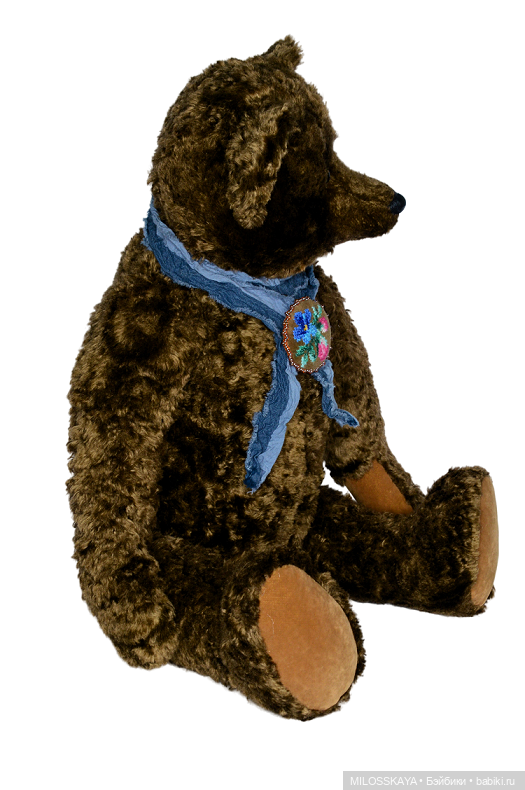 Мишка с брошкой — Авторские мишки Тедди и друзья: фото (фото 3)