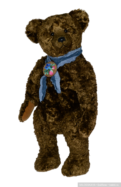 Мишка с брошкой — Авторские мишки Тедди и друзья: фото (фото 4)