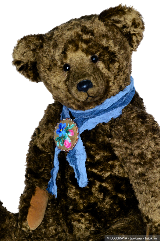 Мишка с брошкой — Авторские мишки Тедди и друзья: фото (фото 2)