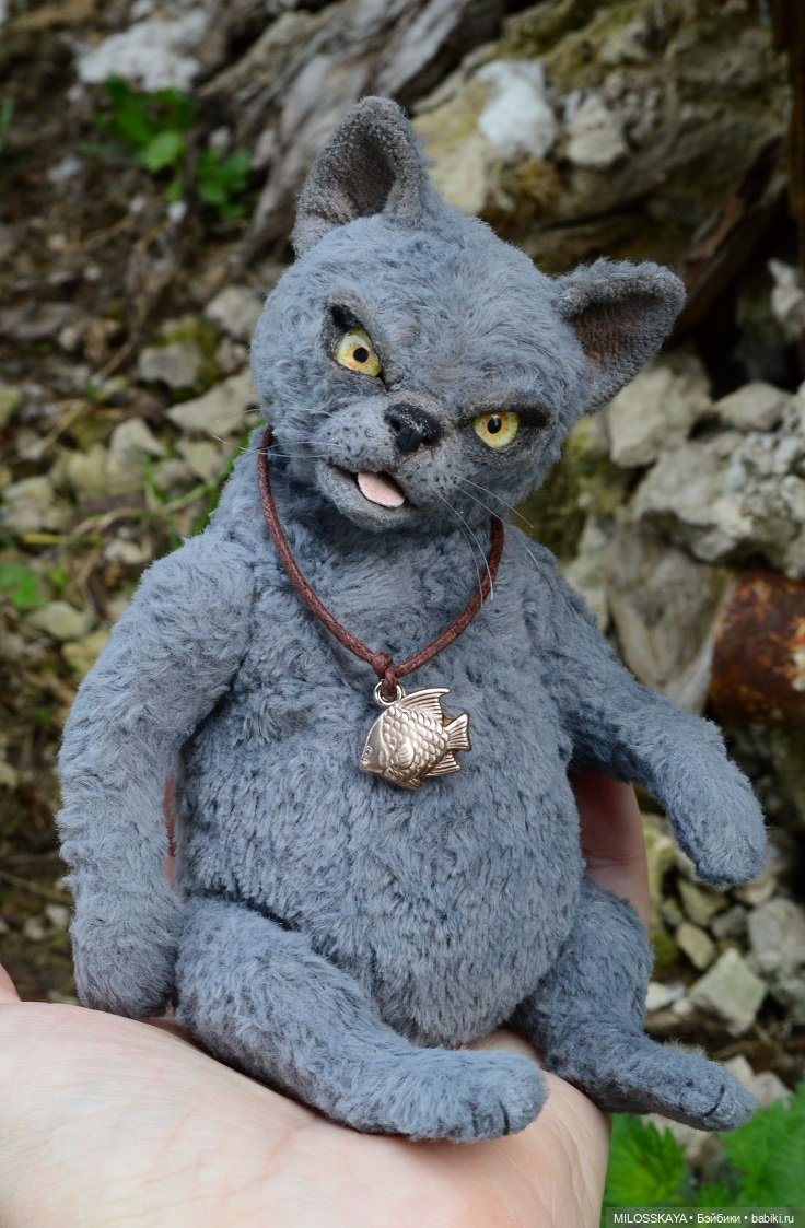 Суровый кот — Авторские мишки Тедди и друзья: фото (фото 3)