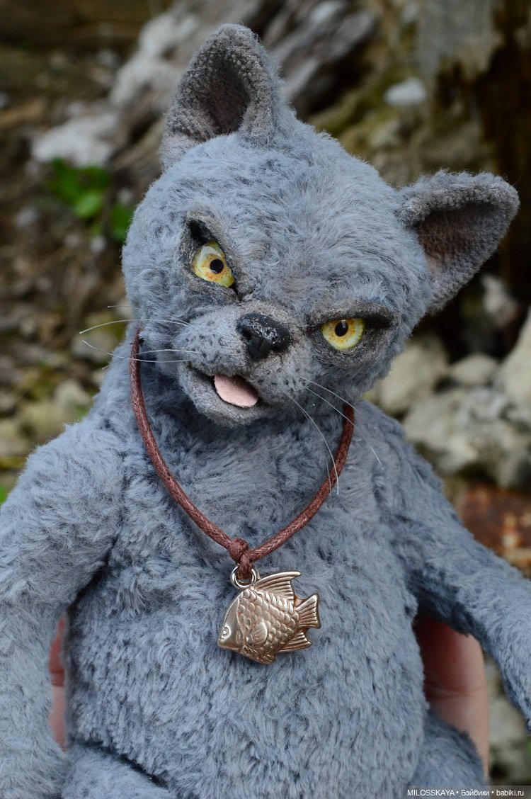 Суровый кот — Авторские мишки Тедди и друзья: фото (фото 2)