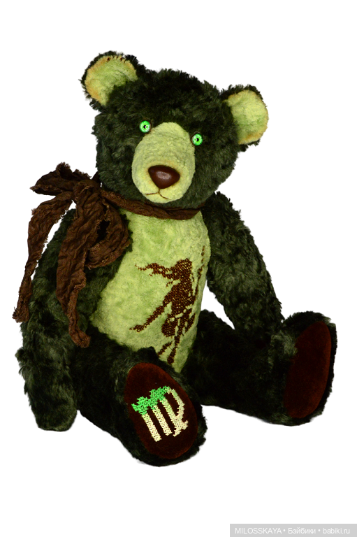 Мишка ДЕВА (24 августа - 23 сентября) из коллекции "Тедди Зодиак"