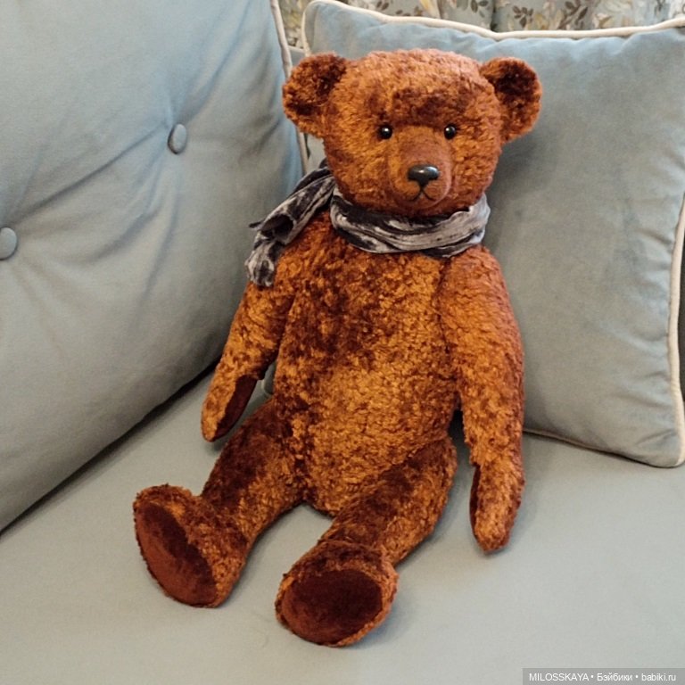 Хорошо сидим:) — Авторские мишки Тедди и друзья: фото (фото 6)