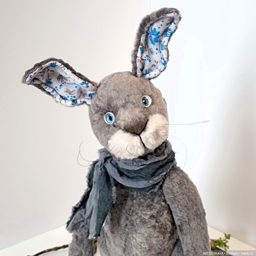 Зайка Лютик — Авторские мишки Тедди и друзья: фото (фото 2)