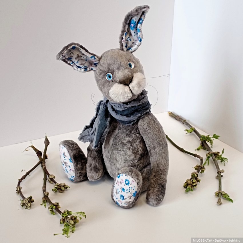 Зайка Лютик — Авторские мишки Тедди и друзья: фото (фото 5)