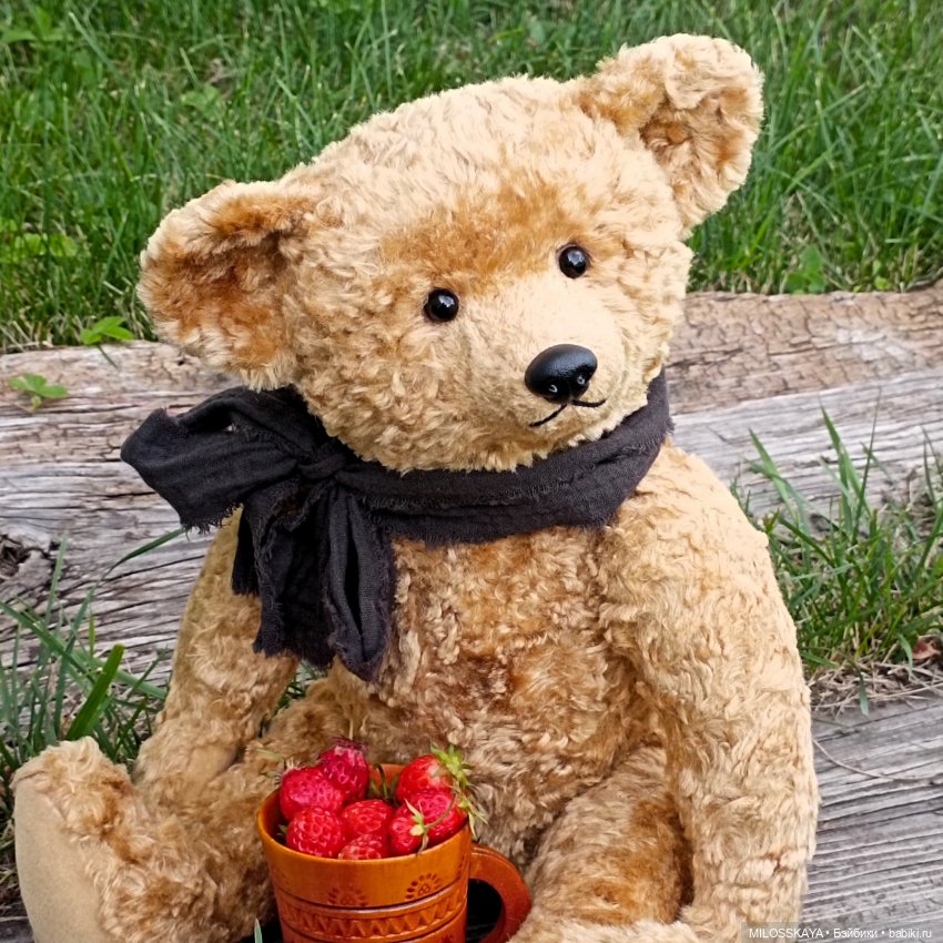 День земляники — Авторские мишки Тедди и друзья: фото (фото 4)