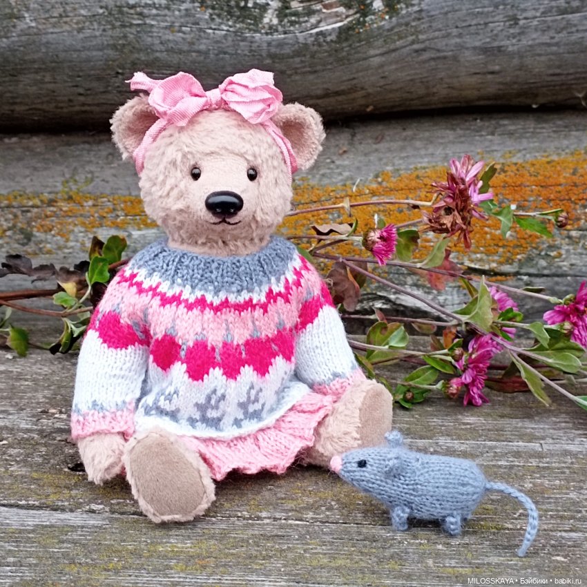 Даша и Мыша — Авторские мишки Тедди и друзья: фото