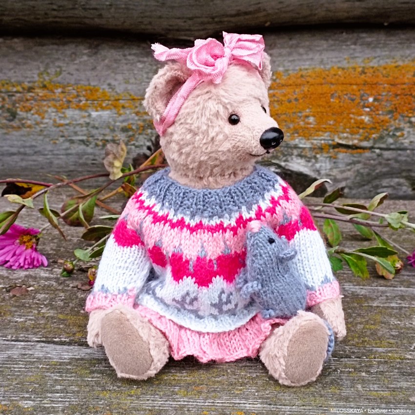 Даша и Мыша — Авторские мишки Тедди и друзья: фото (фото 6)