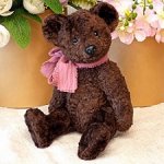 Советский плюшевый мишка