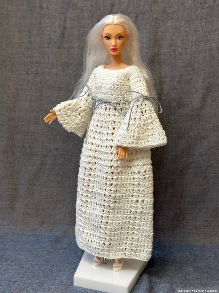 Связала я девчонкам платьев длинных (фото 10)