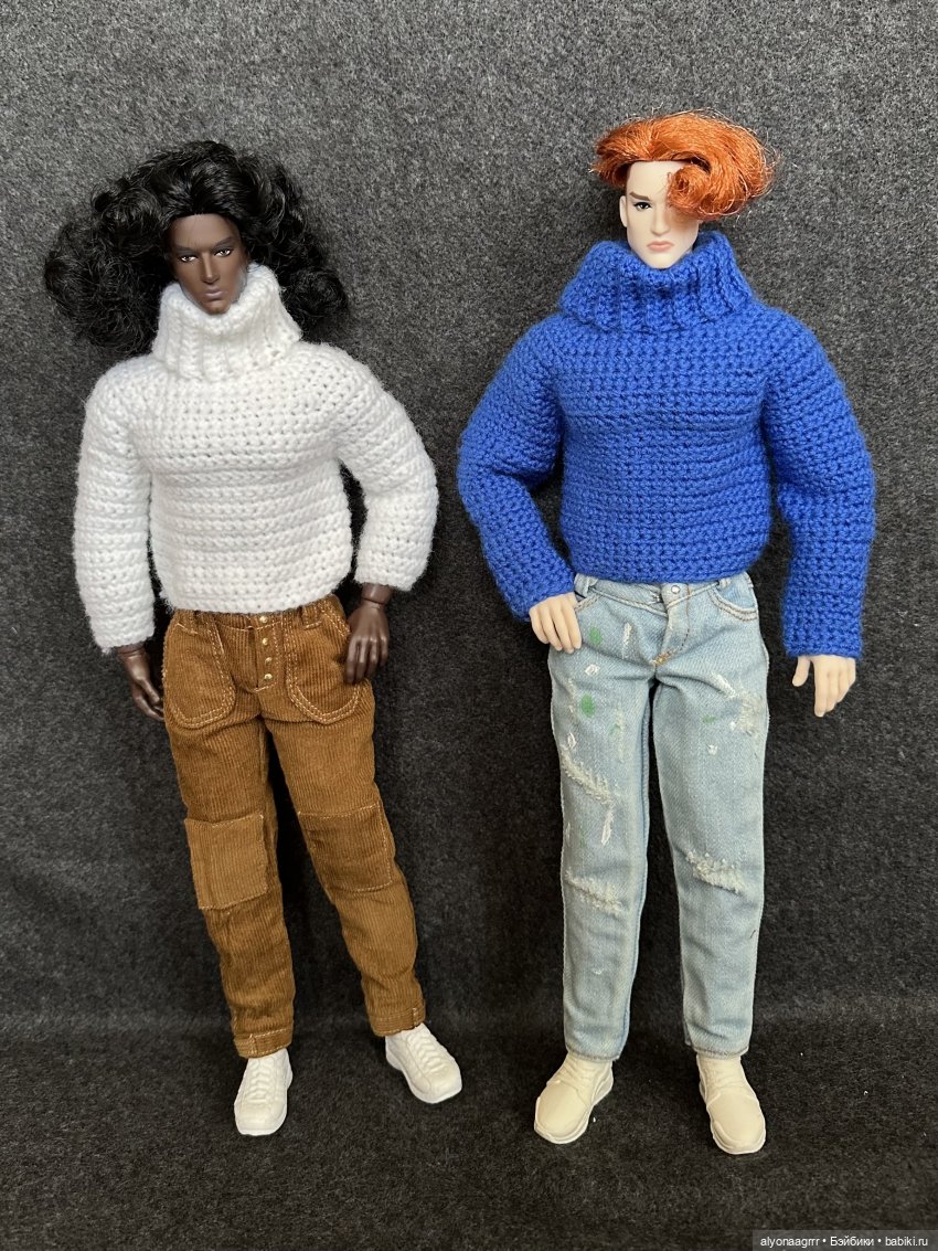 Одежда и обувь для барби- и кенообразных 34-35 см