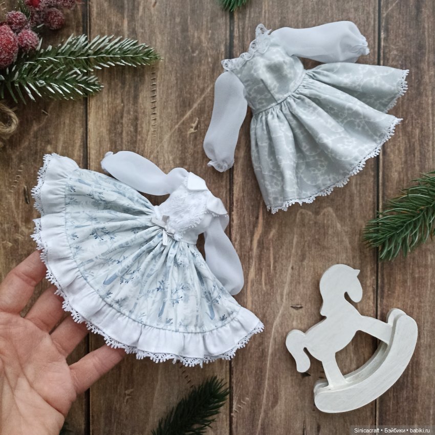 "Морозные" платья для Блайз - #19 и 20