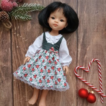 Платье для куклы Паола Рейна