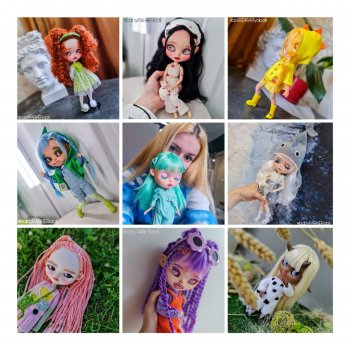 1 год кастомизации | by #babyPARKERdoll