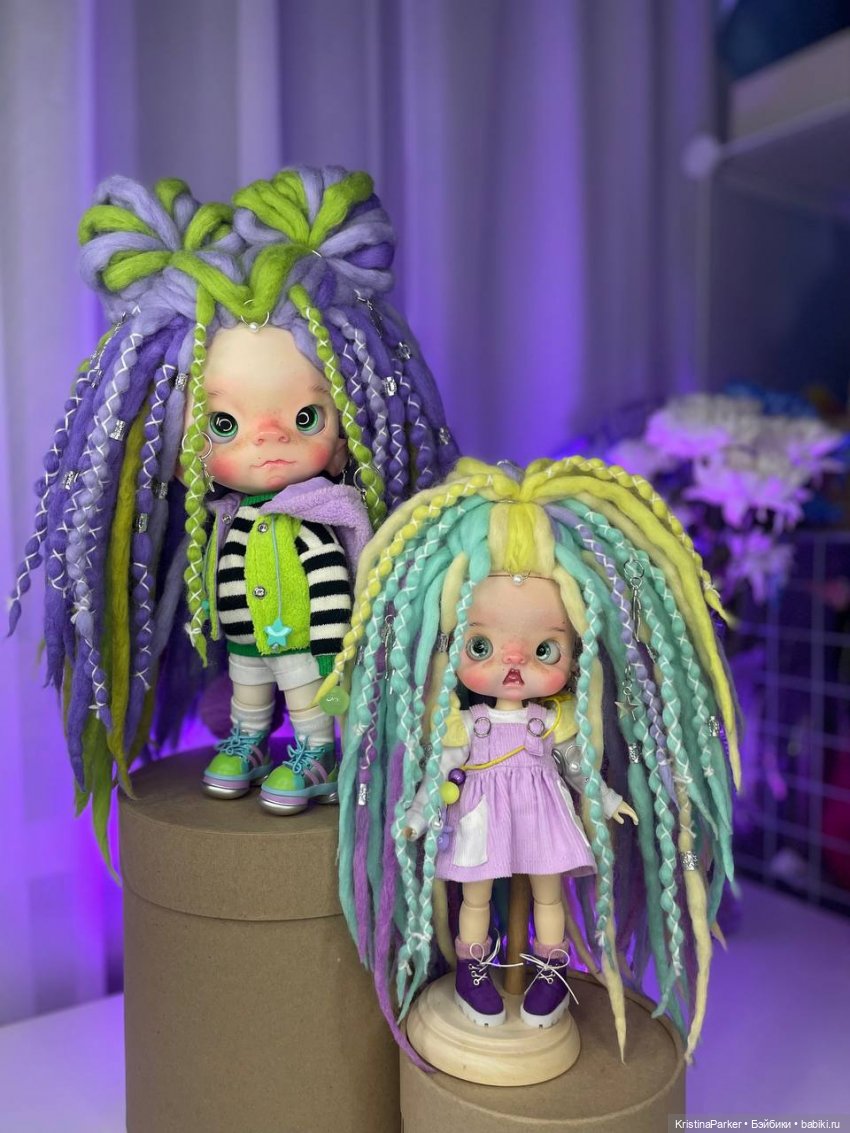 кастомные куклы blythe, blythe middie, petite - — Кристина Паркер, Parkeraptor