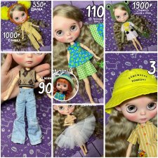Одежда для кукол Блайз Blythe , ob22, ob24, licca и кукол формат 1/6