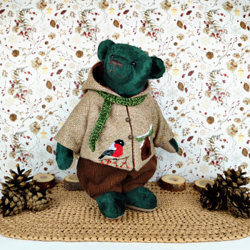 Мишка Тедди Медный Изумруд