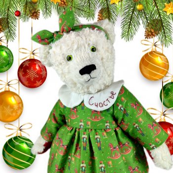 Мишка Тедди Ёлочка красавица