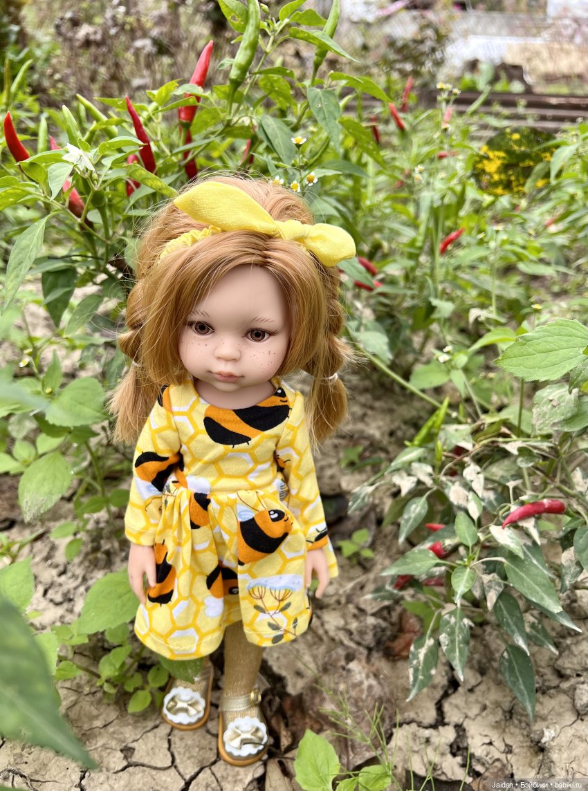 Орехово-медовая Даша — Куклы Paola Reina (Паола Рейна): новинки (фото 8)