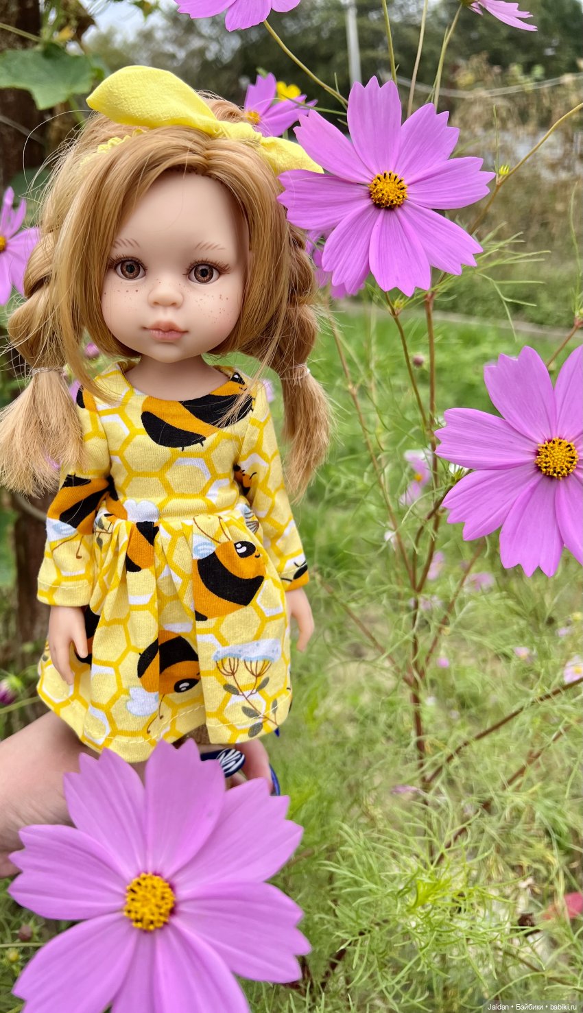 Орехово-медовая Даша — Куклы Paola Reina (Паола Рейна): новинки (фото 9)