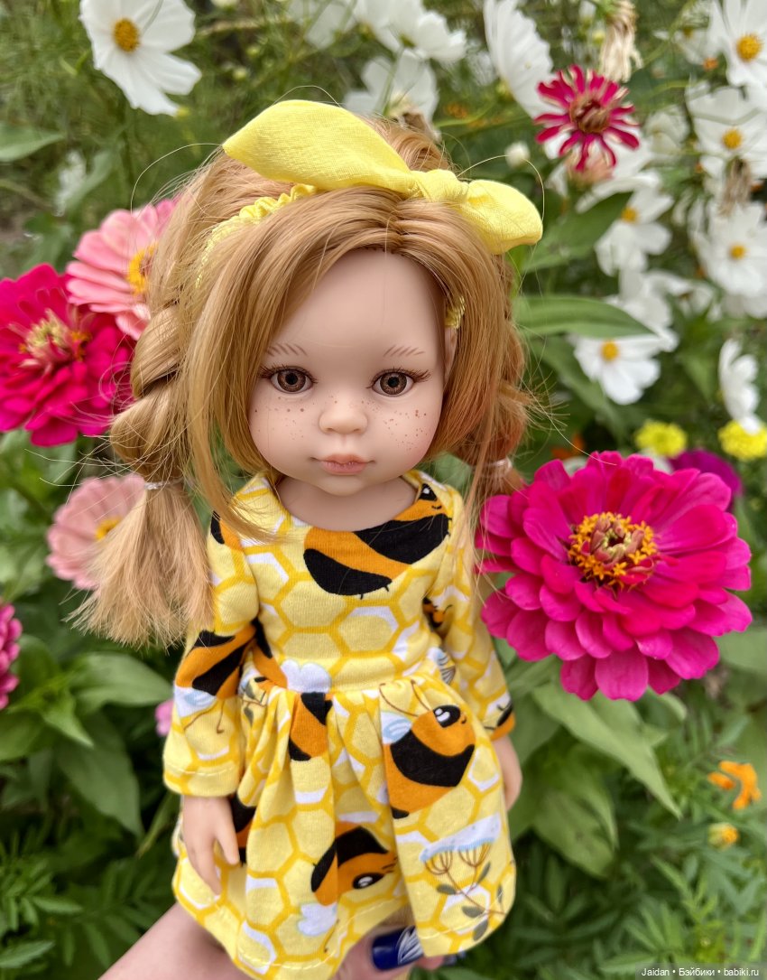 Орехово-медовая Даша — Куклы Paola Reina (Паола Рейна): новинки (фото 10)