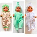 Одежда для кукол Беби борн 43 см