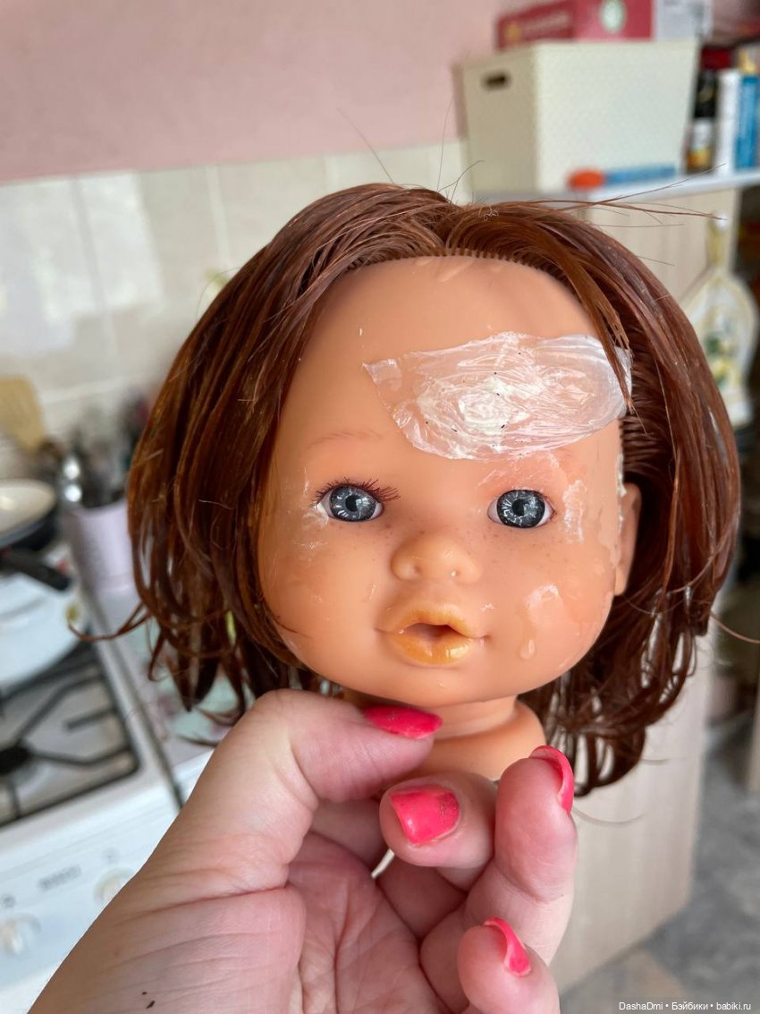 Милая Хуаночка — Реставрация и преображение кукол: ремонт (фото 3)