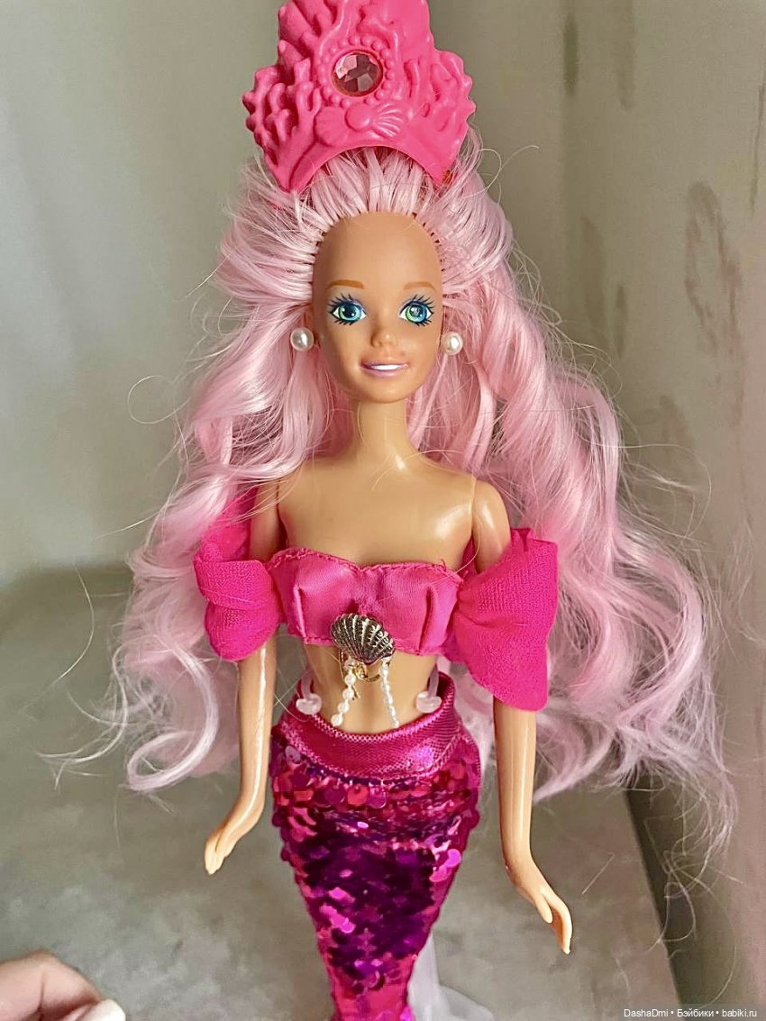 Преображение Барби-русалки из 90х (фото 10)