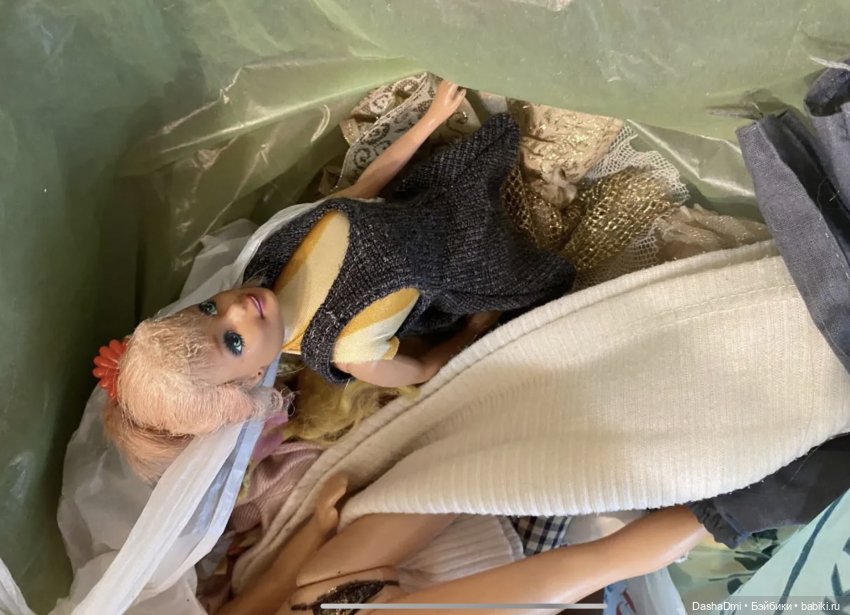 Преображение Барби-русалки из 90х