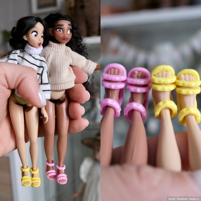 Принцессины туфельки — Советы по шарнирным куклам и экшн (фото 4)
