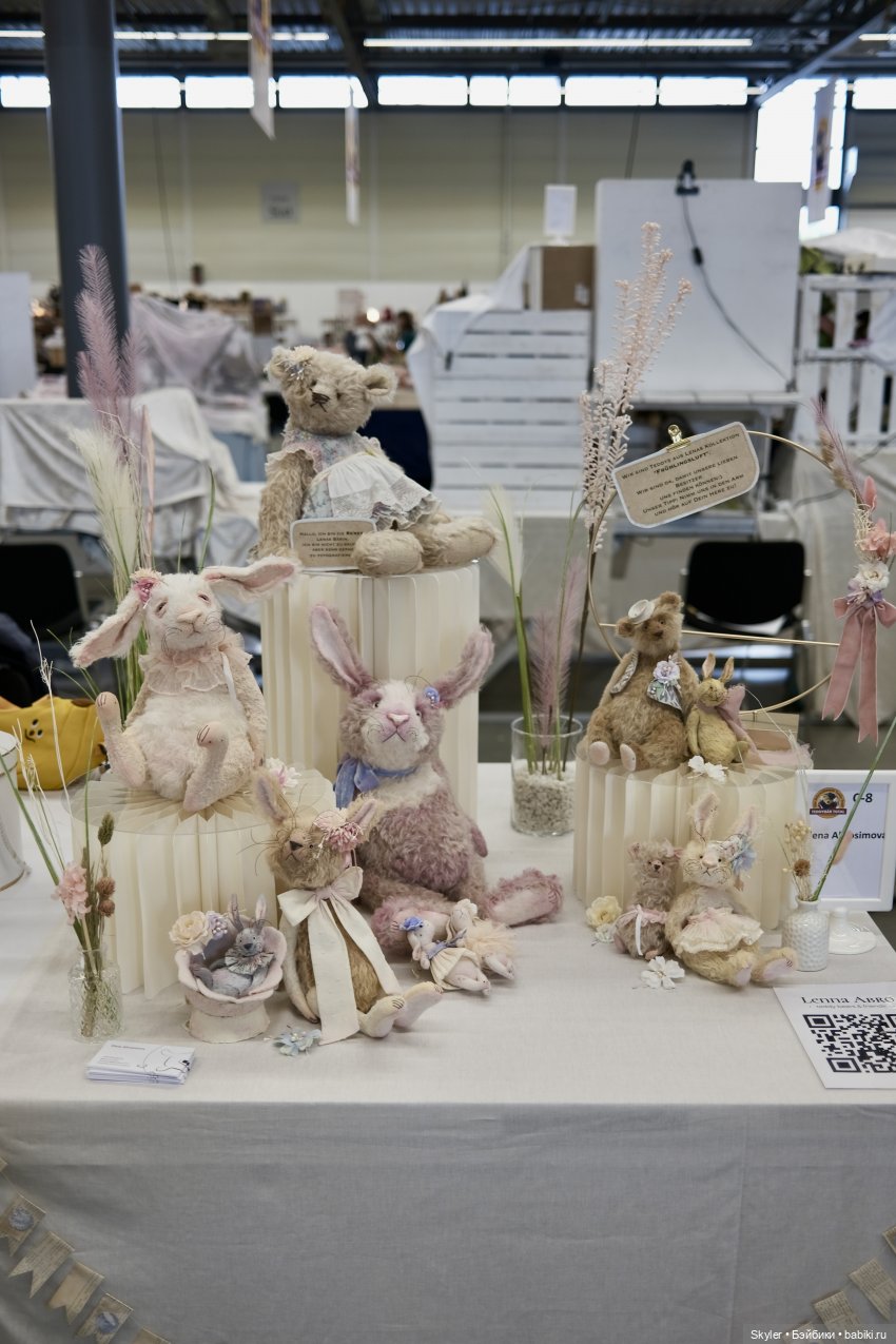 Выставка Teddybär Total 2024, часть первая