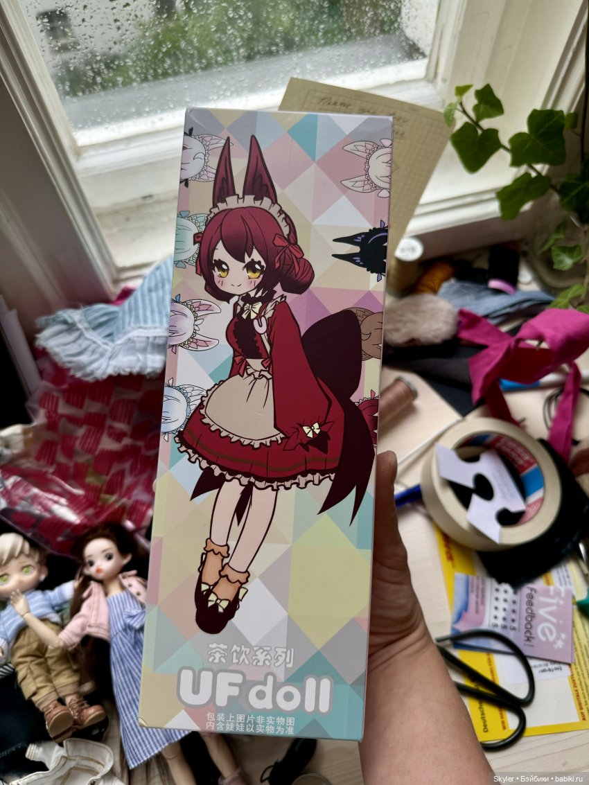 Ушастая Паула🖤 — Куклы Strawberry Planet: Redberry (фото 3)