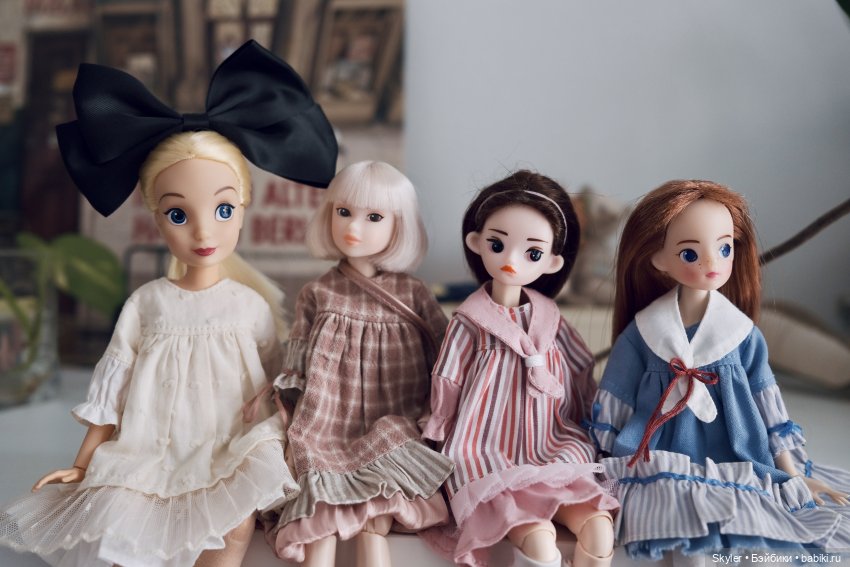 Как я сшила девочкам платья😊