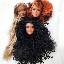 Продам головы Барби из You Create Barbie Basics.