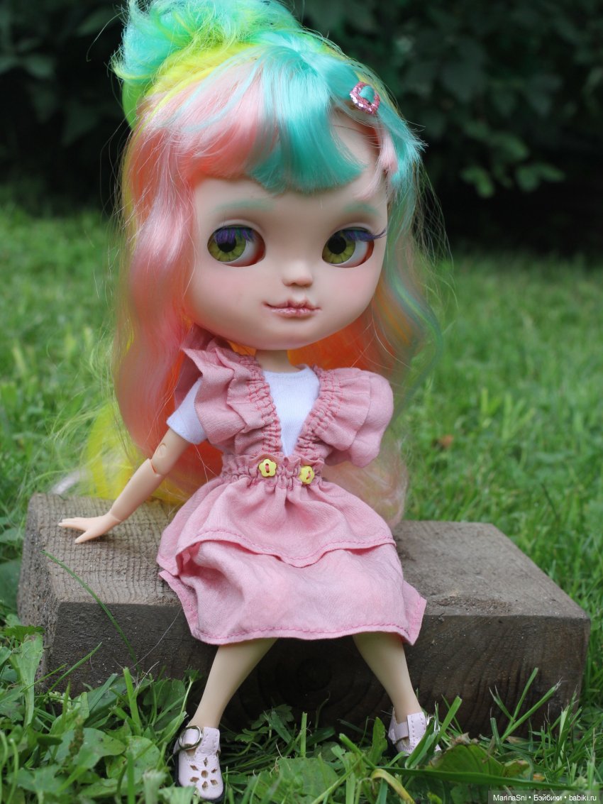 Летние фотографии Айси — Куклы Blythe (Блайз) ООАК: кастом