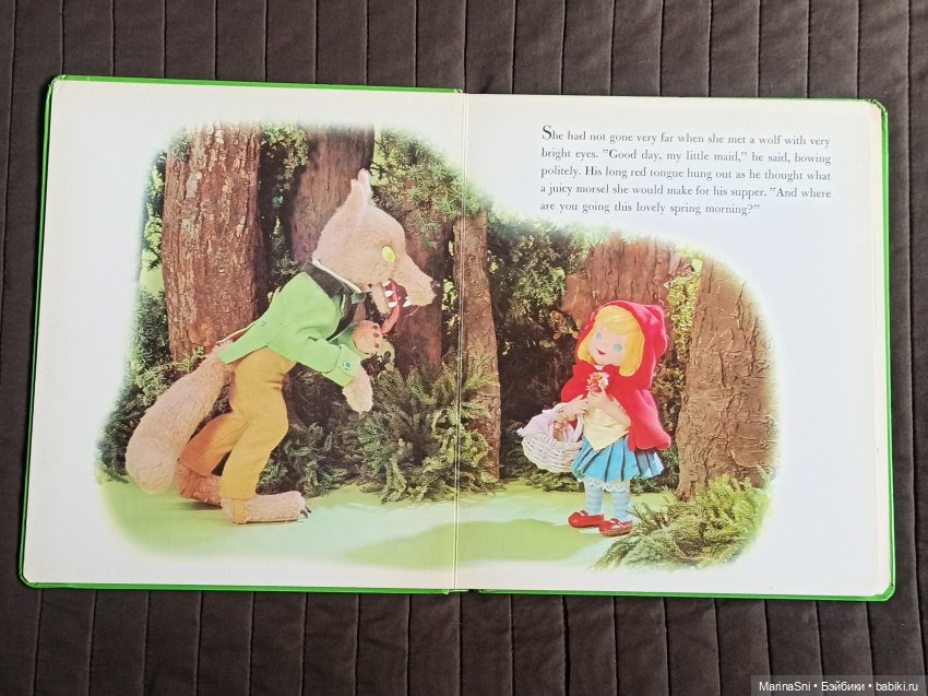Красная Шапочка в кукольных иллюстрациях (фото 4)