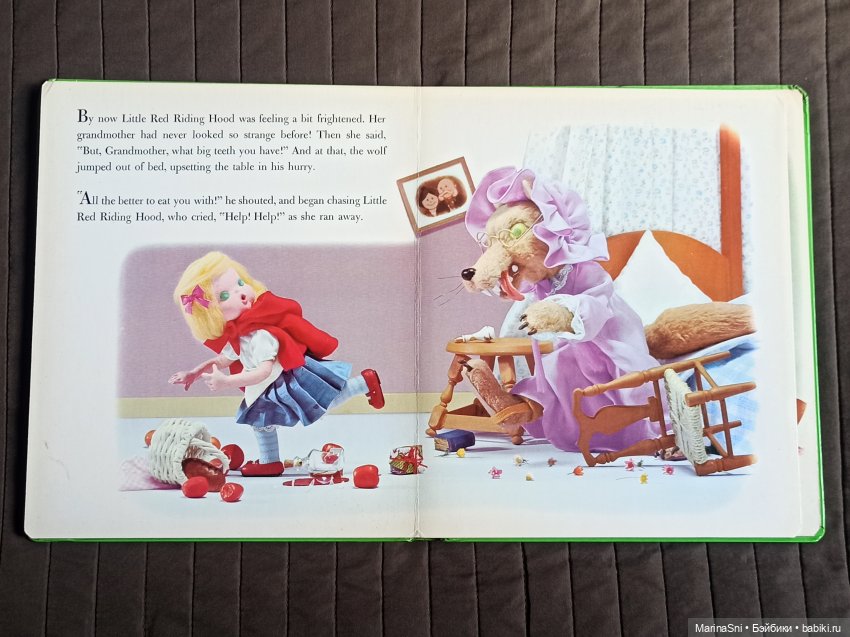 Красная Шапочка в кукольных иллюстрациях (фото 10)