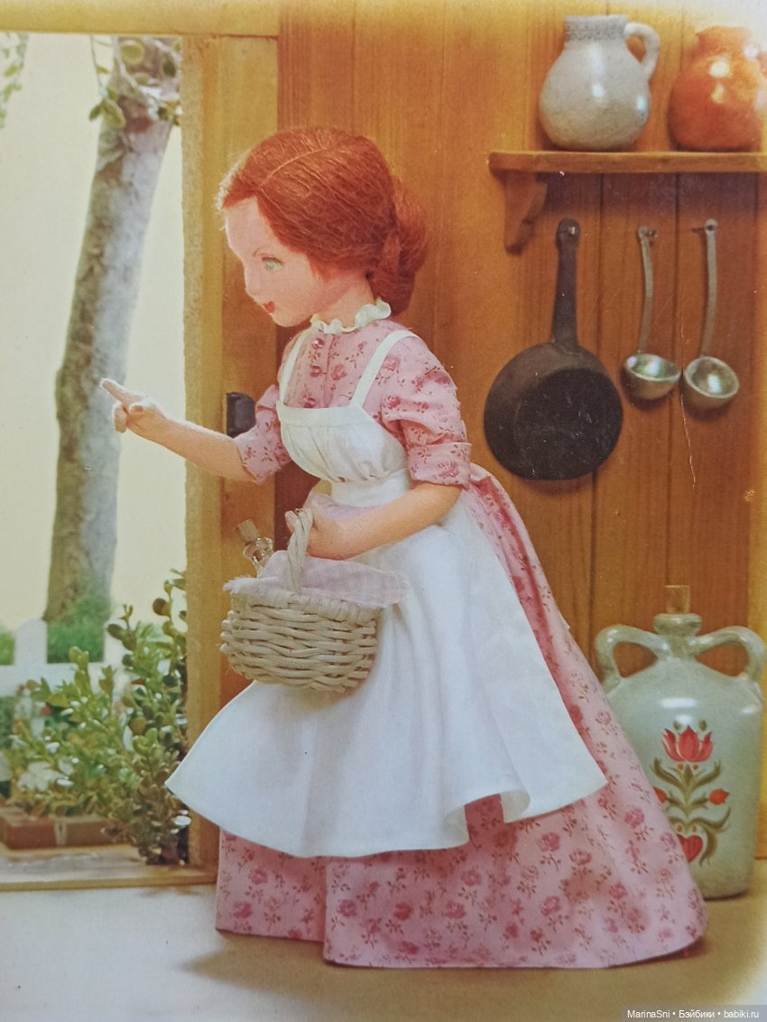 Красная Шапочка в кукольных иллюстрациях