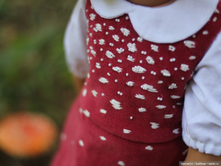 Алика и платье-мухомор — Игровые куклы Zwergnase (Цвергназе) Junior: Джуниор (фото 4)