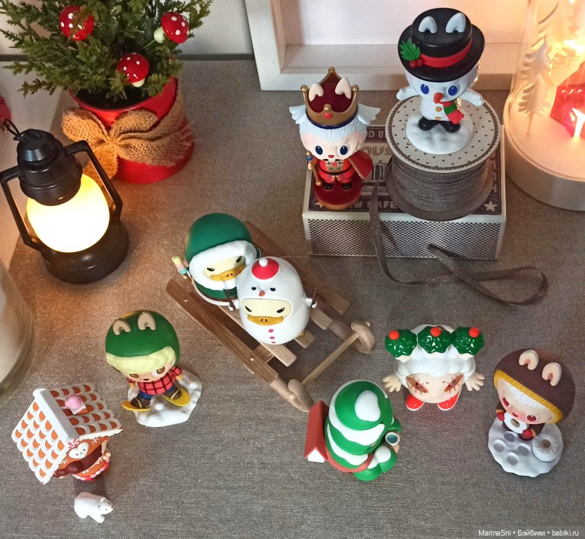 Новогодняя подборка фигурок Pop Mart