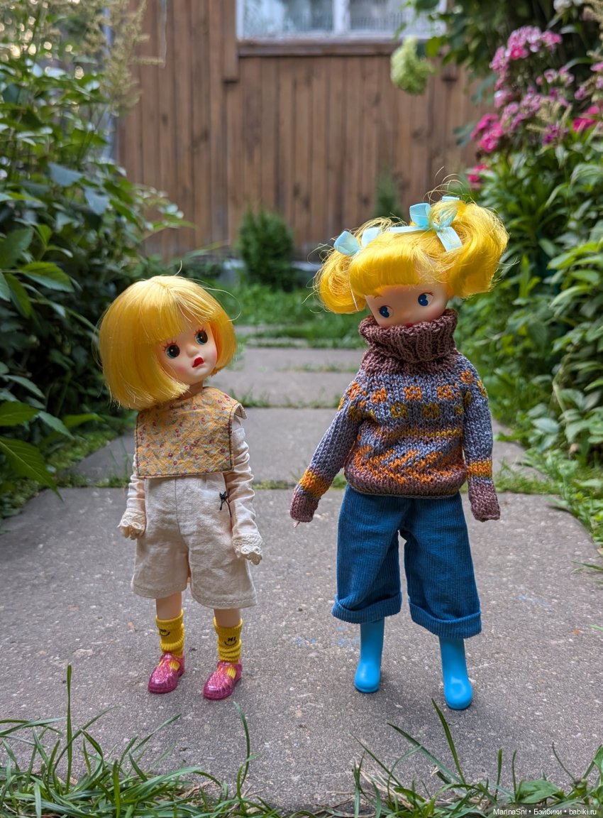 Жёлтые хвостики Hachi — Азиатские виниловые куклы (разное): Китай (фото 8)